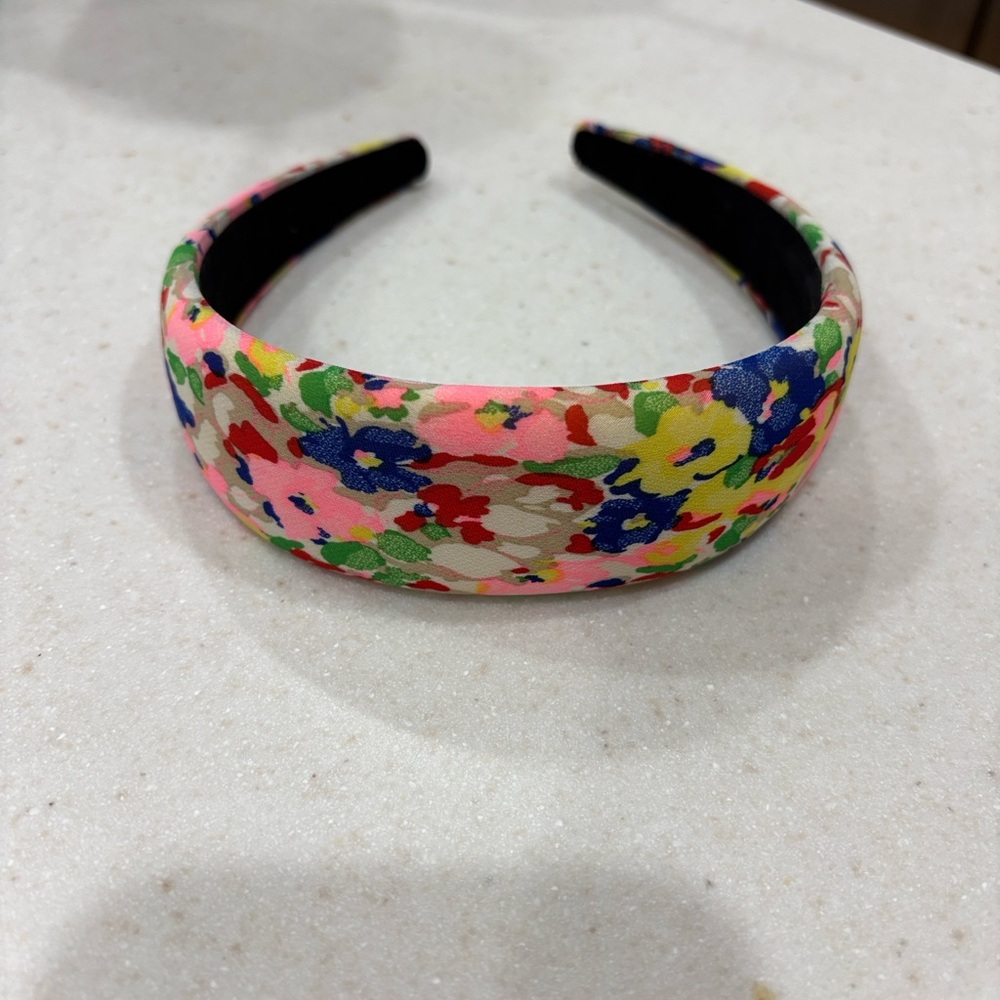Floral Headband with Vibrant Colors